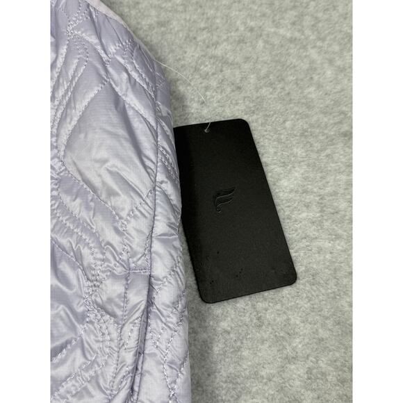 Fabletics Mens L Lilac Mist The Loft Vest Quilted NWT - Picture 13 of 15